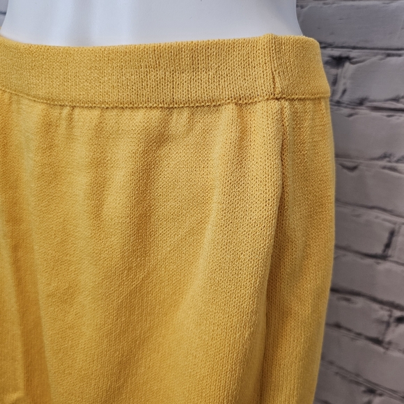 St. John Yellow Santana Knit Skirt - Picture 5 of 8